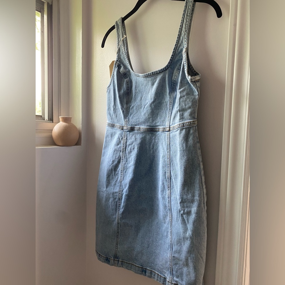 Denim Vintage Mini Dress